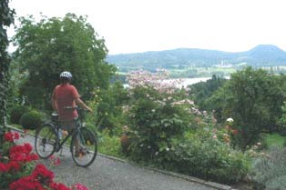 Starten Sie Ihre Radtour ditrekt vor der Haustüre.